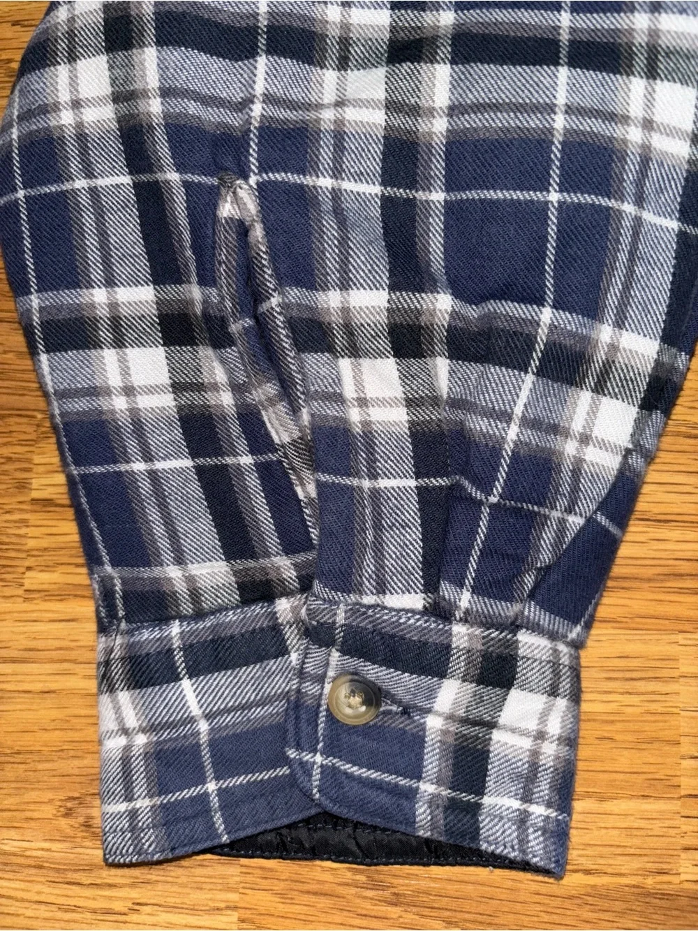 Wrangler Fleece Sherpa Lined Blue Plaid Jacket Men’s Size 3xl Style # HES5LHN